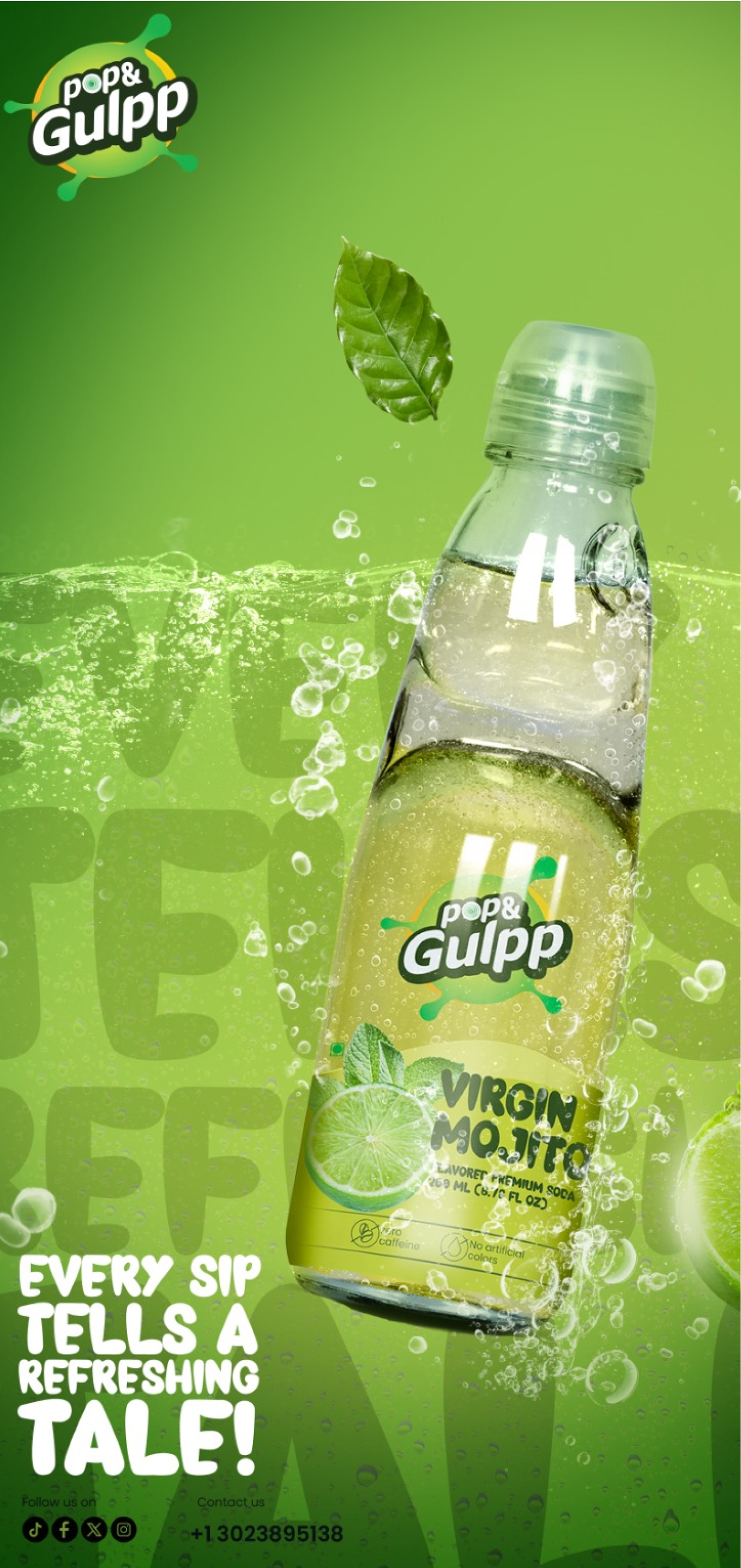 Gulpp Lime Mojito Drink